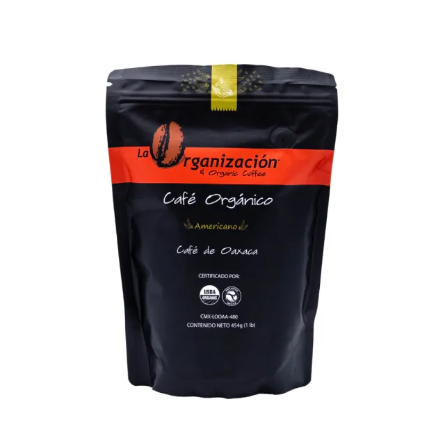 Café Orgánico Americano 1 Libra (En grano)